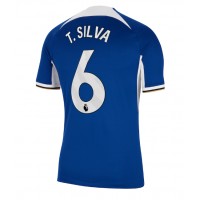 Pánský Fotbalový dres Chelsea Thiago Silva #6 2023-24 Domácí Krátký Rukáv